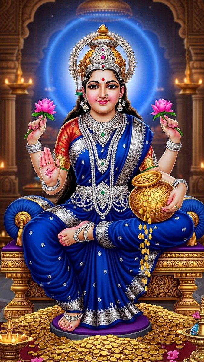 thesiya_'s tweet photo. Maa Laxmi https://t.co/ooP4wTuiP0