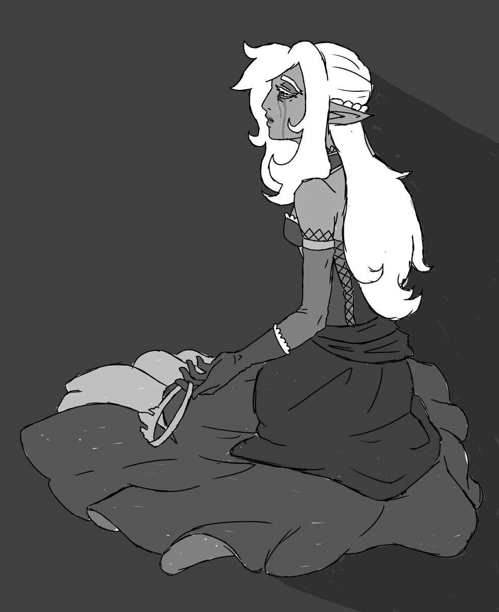 APhillywilly's tweet photo. Day 3 of #Inktober2025 , "Crown" https://t.co/5nRvde2wpa