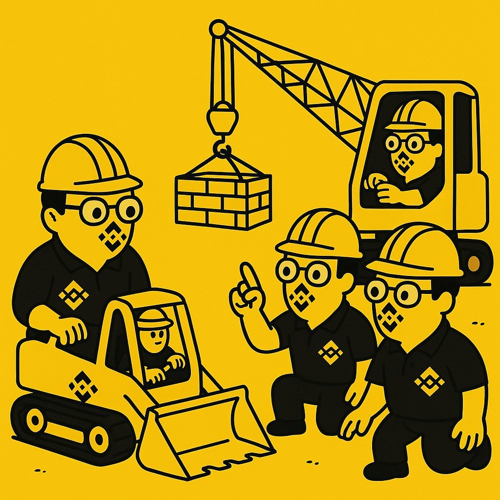BUIDLonBNB's tweet photo. Buidlers don't stop, Brick by brick. Forget everything and just $BUIDL. #BUIDL #BNB 

@cz_binance
@BNBCHAIN https://t.co/yx9PBTikYt