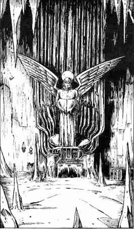 魔界・悪魔には序列があるのに、往々にして善側の設定が少ないのは、組織化されてると「天界で片付けられない理由」が必要になるからでしょうか。

未訳作には天使の氷像が出るそうですが(ソースはTitannica)、タイタンでどんな位置づけなのかは謎。

#天使の日 #FightingFantasy #ゲームブック