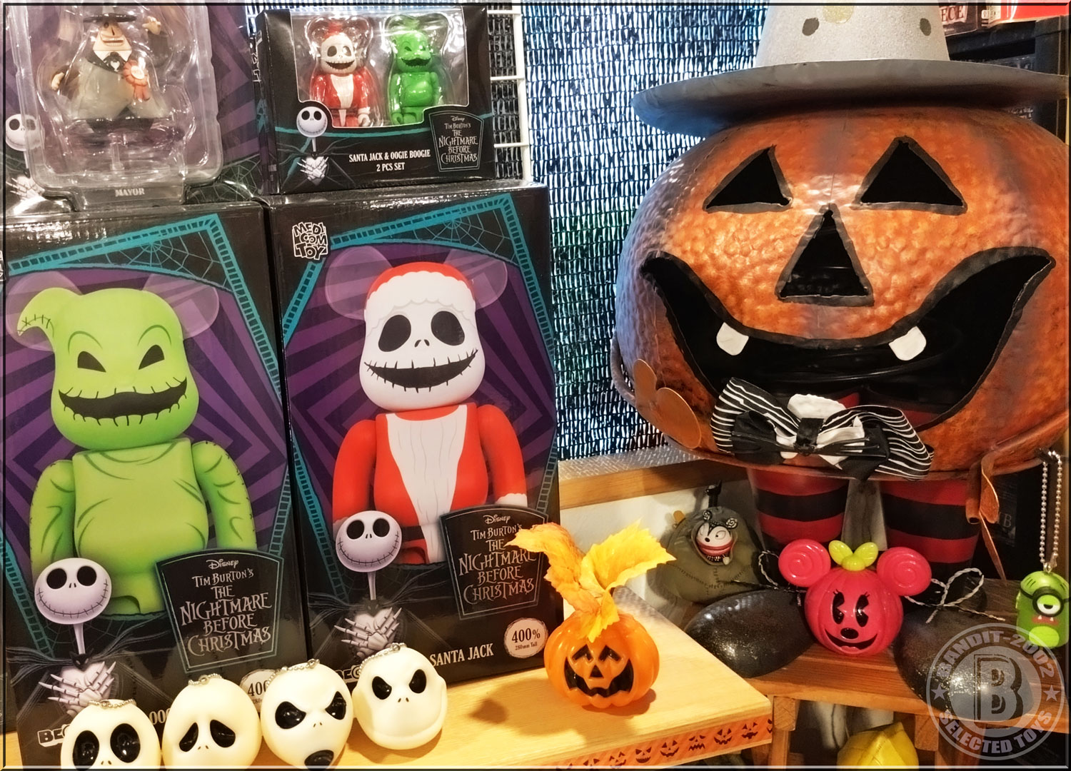 【9/24まで】クリスマスパーティ ベアブリック 特賞 400% サリー　サンタ MEDICOM TOY - BE@RBRICK 400% サリー＆マイクサンタver +ブー