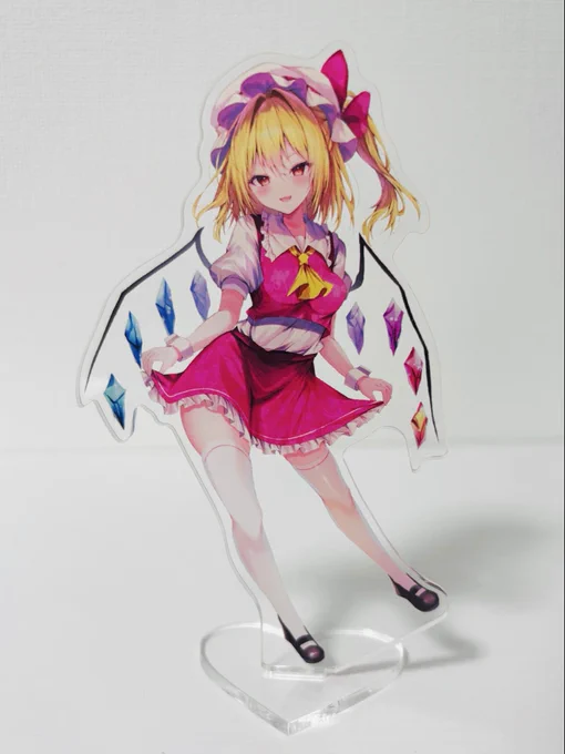 セットに入れるアクスタ届いた〜!