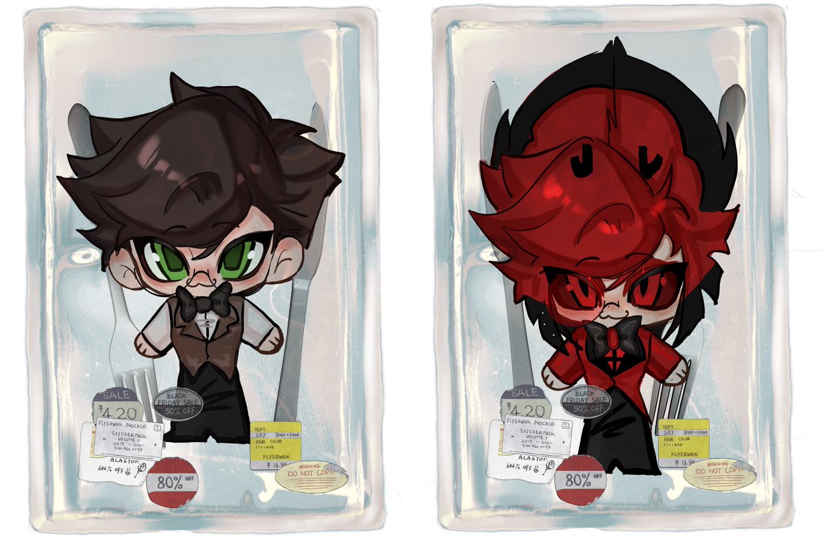 生鲜大降价...！！
#Alastor 
#AlastorHazbinHotel 
#alacest 
#RadioAI