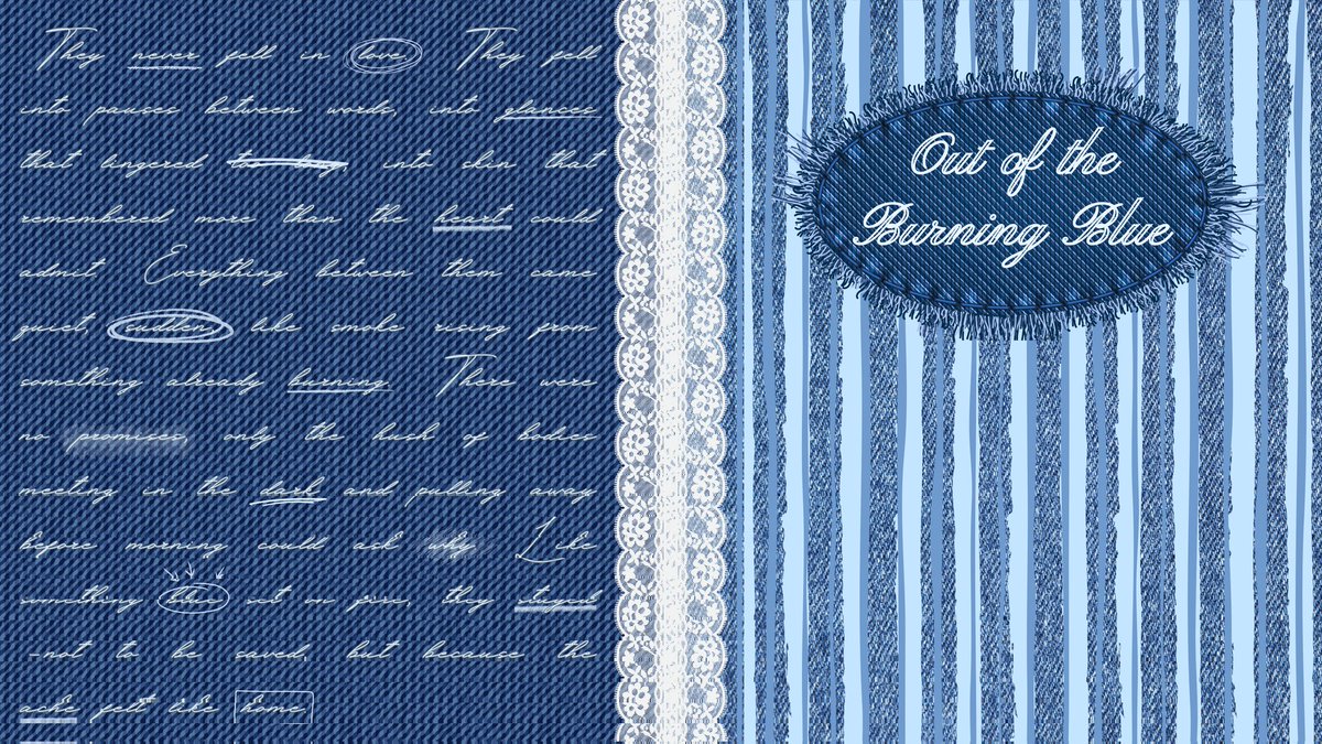 out of the burning blue,
a lee haechan au.