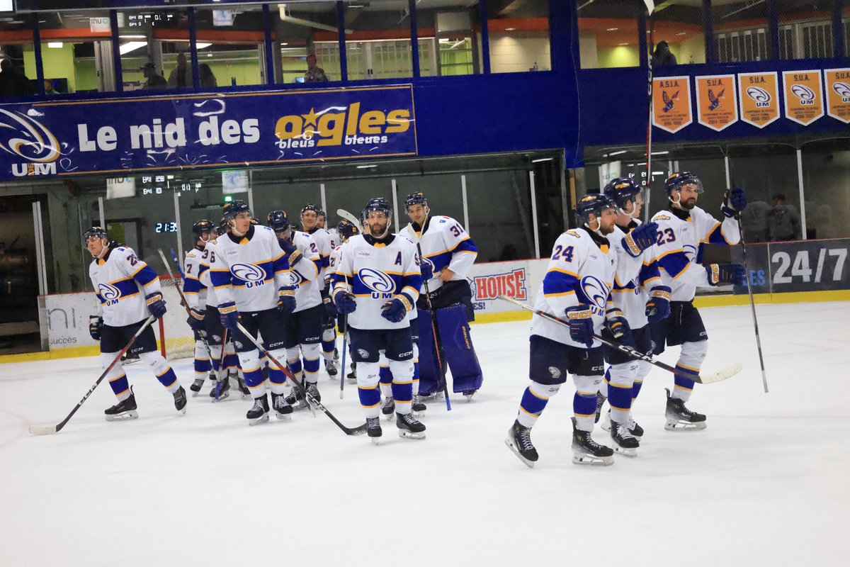 LegerNormand's tweet photo. @aiglesbleus 4 @axemenhockey 1 vendredi soir, 2 buts Jules Boilard, simples Mika Cyr et Olivier-Luc Haché, beau match gardien Nathan Darveau, 2 passes Philippe Collette. https://t.co/ZtFu3jG3PN