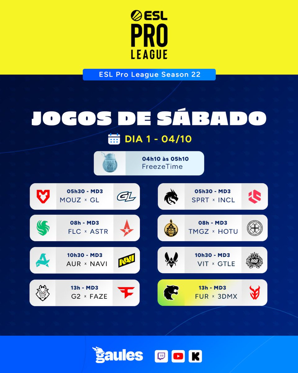 Gaules's tweet image. Amanhã tem FURIA!