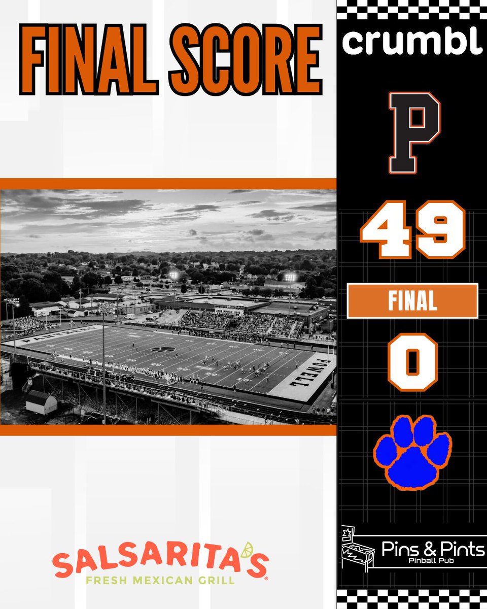 PHS_PantherNet's tweet photo. Homecoming dub.

Big thank you to our friends in Powell for supporting our students!

@PowellHighFB puts a cap on a wonderful day.

Rianna Boone is your homecoming 👑

Thomas Goodman the 🤴🏻 https://t.co/16fivG1bAo