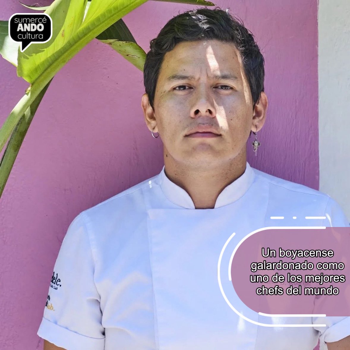 ¡Mucha atención! Un boyacense entre los mejores chefs del mundo 🗺️ 

Jaime David Rodríguez Camacho, oriundo de Muzo, recibió los tres cuchillos 🔪 🔪🔪 durante la ceremonia ‘The Best Chef 2025’ edición que se cumplió en Milán (Italia 🇮🇹) del 1º al 3 de octubre.

🧶👇🏽