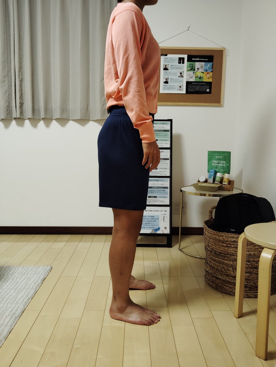 【骨盤をどこにおくか??】

腰、腿前、脹脛、肩…
硬さや張り、重だるさがある場合。

立姿を確認した際に自分の骨盤はどこに位置しているのか。

日々の動きの積み重ねが“姿勢”に表現される。