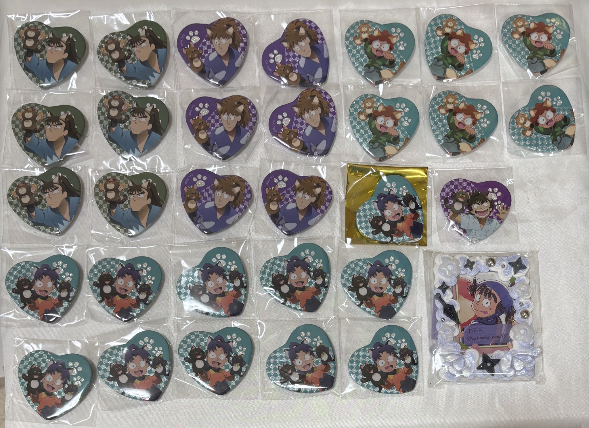 忍たま　ナンジャタウン　ハート缶バッジ　鉢屋 忍たま乱太郎 ナンジャタウン ハート缶バッジ 鉢屋三郎｜Yahoo