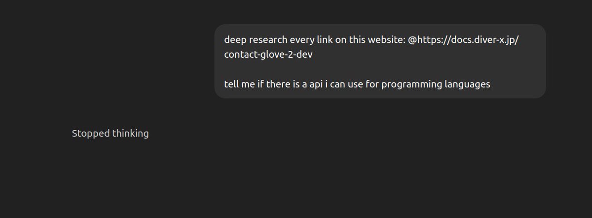 SKrish_K's tweet image. When ChatGPT stops thinking you know it's over.