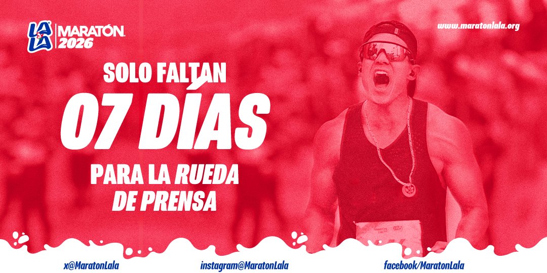 Maratón Lala tweet media