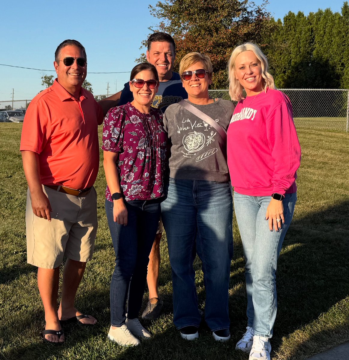 Great to show support with <a href="/ParmaHts/">ParmaHts</a> Mayor Gallo, County Councilman <a href="/MarkCasselberry/">Mark Casselberry</a>, Clerk of Council Saban along with <a href="/NormandyHS/">Normandy High School</a> Principal Rachel at the Normandy High School Homecoming Parade at Byers Field for Invader Nation. 🏈 #HOCO