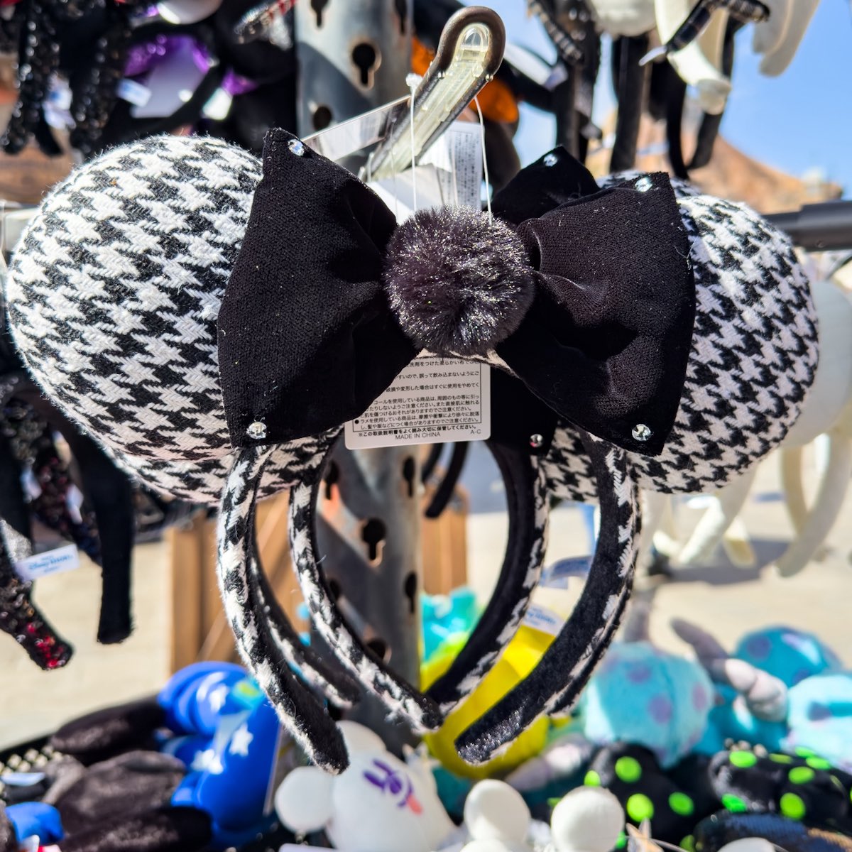 東京ディズニーリゾート 秋の新作 チェック柄、千鳥格子柄がかわいい