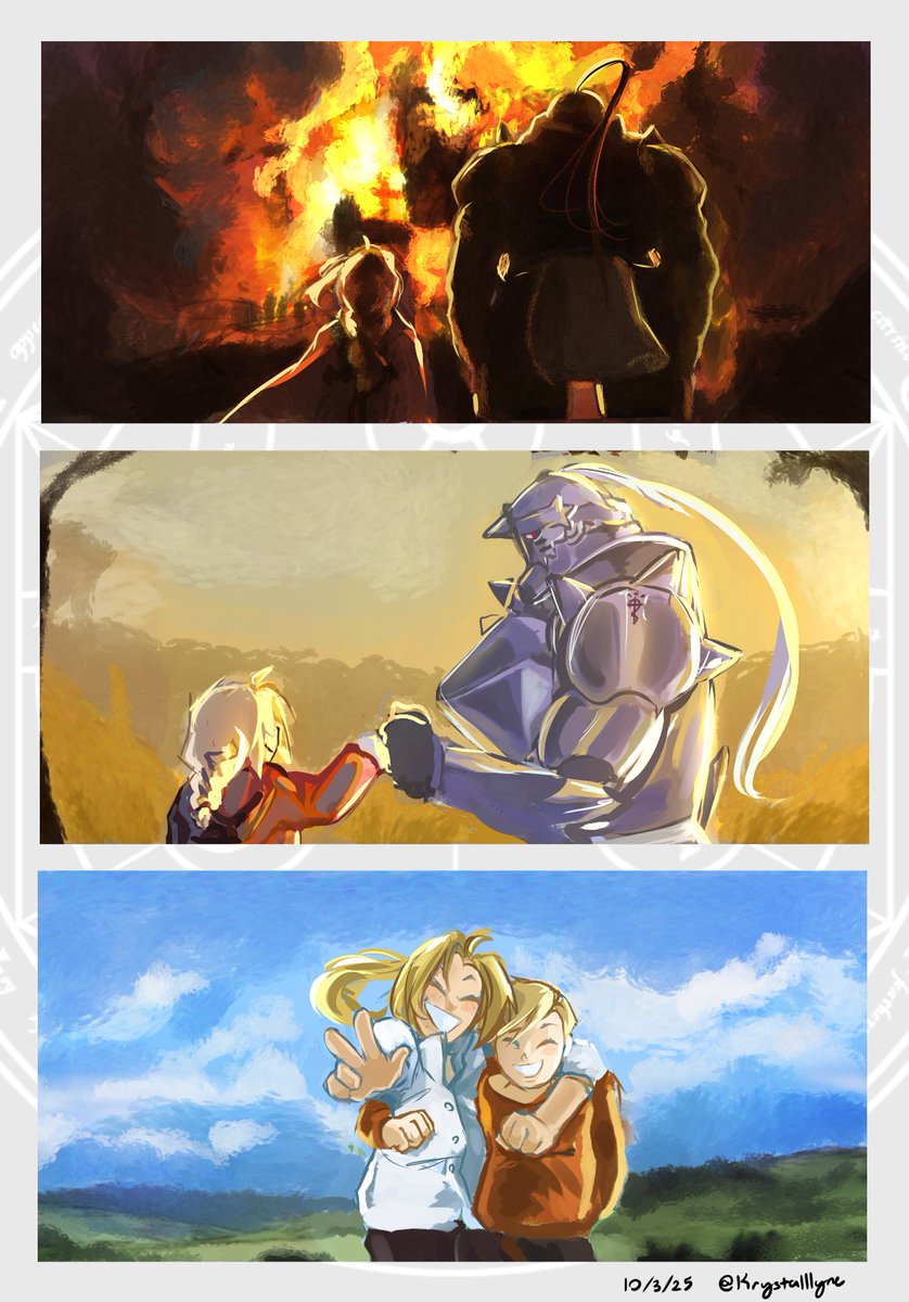 #fma #FMAB
#fmatwt 
Don't Forget. Oct 3rd. (White ver.)