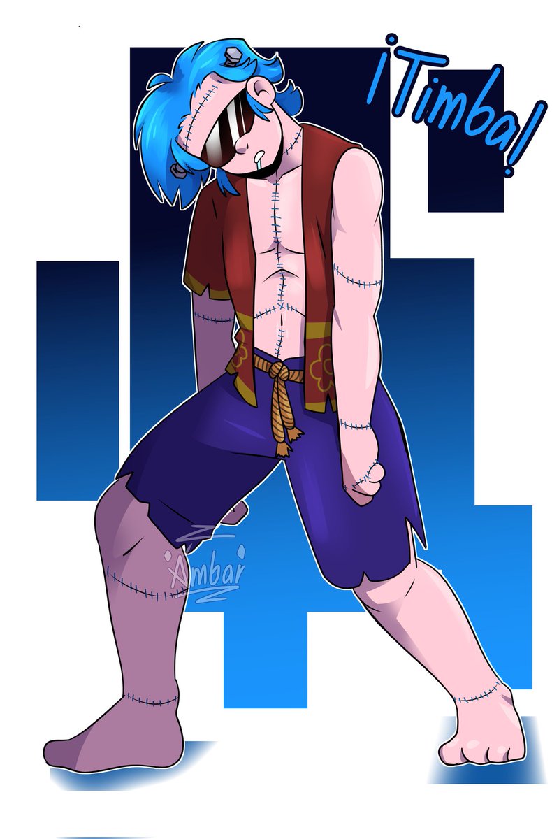 Sisisi tarde tarde-

#CoMPaSTober2025 
Día 3:Timba