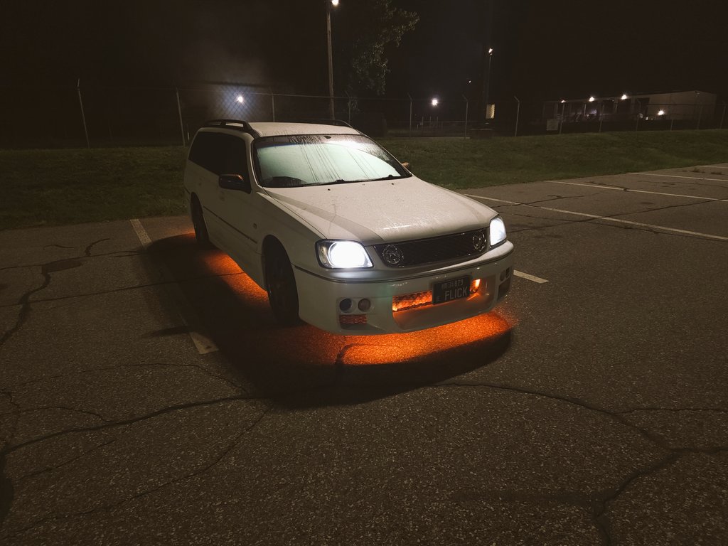 LocalChubbyMan's tweet image. Does this count as spooky? #NISSAN #rb26 #stagea