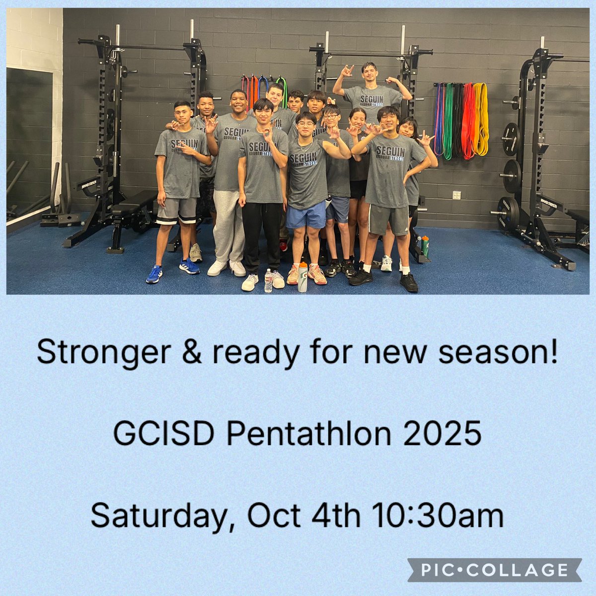 New crew, same traditions!! Good food and fellowship, ready to get 2025-2026 Season started! 
Come cheer on your Cougs at the AISD Natatorium tomorrow as we begin our quest to win a second District Championship!  <a href="/Seguin_cougars/">Seguin athletics</a> <a href="/AISD_ATH/">Arlington ISD Athletics</a> <a href="/ItsCoachCC/">Coach CC</a> <a href="/JuanSeguinHS/">Juan Seguin HS</a>