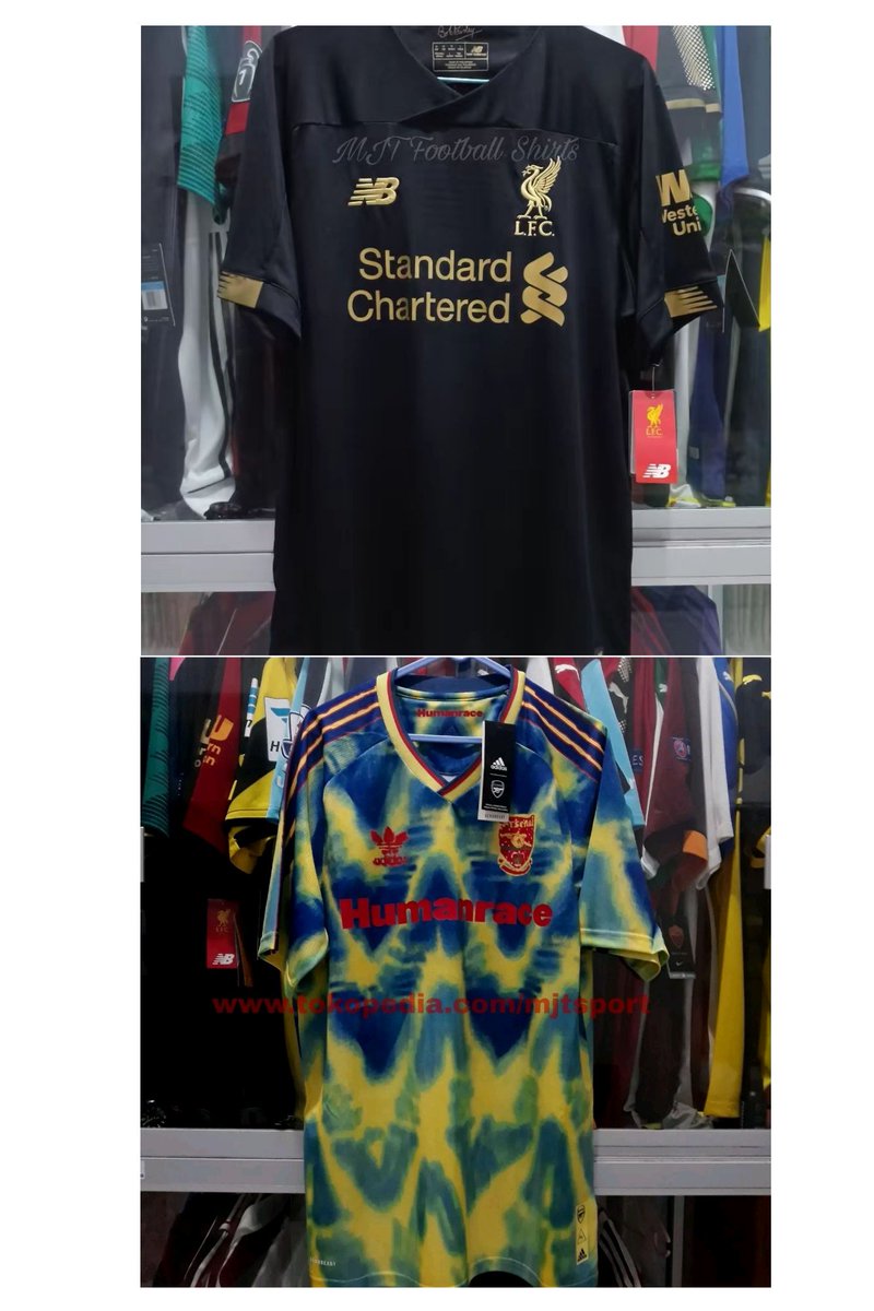 HadiBapux's tweet photo. @Jerseyforum #jersey4sale 
Arsenal Humanrace
Liverpool Kiper 2019/20
All BNWT
All Size Medium
Harga @ Rp 1.500.000
https://t.co/k4trKa1Tp0 https://t.co/uBeh7Jhdvp