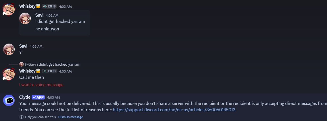 Hey everyone! <a href="/savisenpaii/">Savii</a> got hacked. Be careful and double check everything!

If you can give me contact to the real Savii!