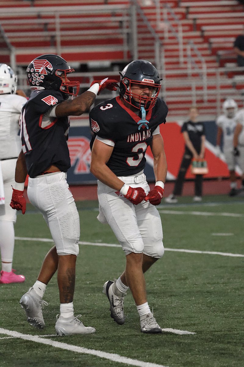 Huge win for the Indians tonight as they defeat Fairborn 28–14! Great  TEAM win!! Big plays in the second half by our seniors! #WeArePiqua