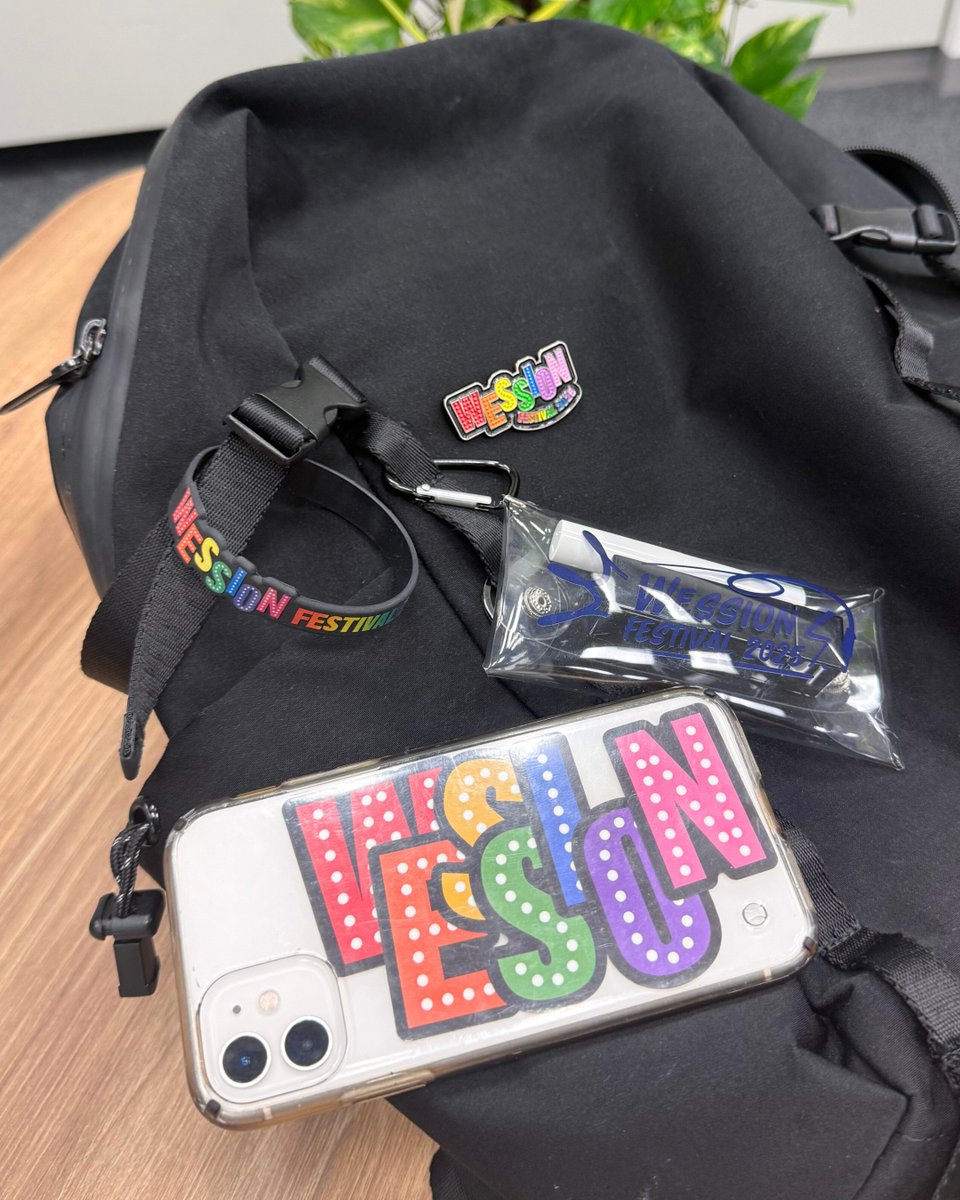 フェス持ち物準備の参考に！ WESSIONグッズで試してみた🎪 ︶︶︶︶V