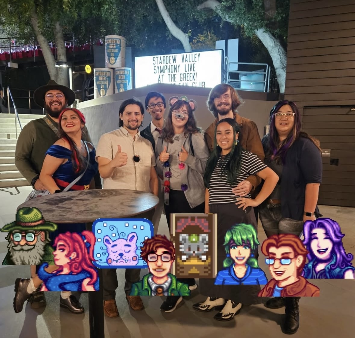 StardewConcert's tweet photo. We have been loving seeing the Stardew Valley community bringing out so many amazing cosplays for the Symphony of Seasons concerts! Seeing the community get together, both in cosplay and out, sharing their love for their favorite characters has been one of our favorite things about this tour ❤️ Who else is planning to come in cosplay? We can’t wait to see!