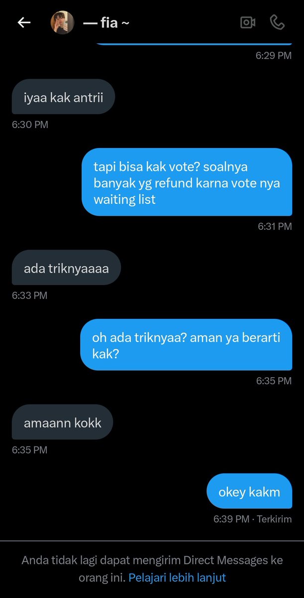 [HELP RT] 
⚠️ SCAMMER LIVE VOTE MNET BOYS 2 PLANET ⚠️
scammer alert!!! be aware yaa guys!
hati2 ya yang mau beli vote, emang nominalnya nggak seberapa tapi tetep aja scam @.jaejaehyuks ganti usn jadi @.hyuklaxyy
triknya nipu anjir kesel bgt bacanya
