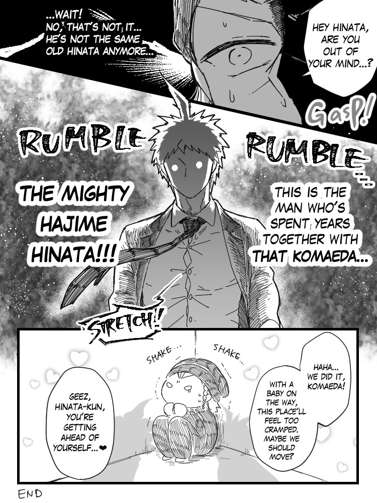 Once again, Ahvia-san(<a href="/yndr4hope/">photograph's of komaedas butt hole</a>) kingly helped me with the English translation of my manga! It's a gag comic where male komaeda gets pregnant.