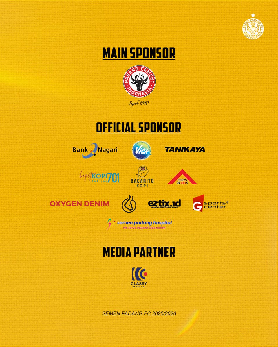 SemenpadangFCID's tweet photo. #SPFCDay π΄π‘β«οΈ GW #4 @Liga1Match
Persita π SPFC- si @Indosiar dan @VidioSports
#semenpadangfc #kabausirah https://t.co/eisqnBoTZp
