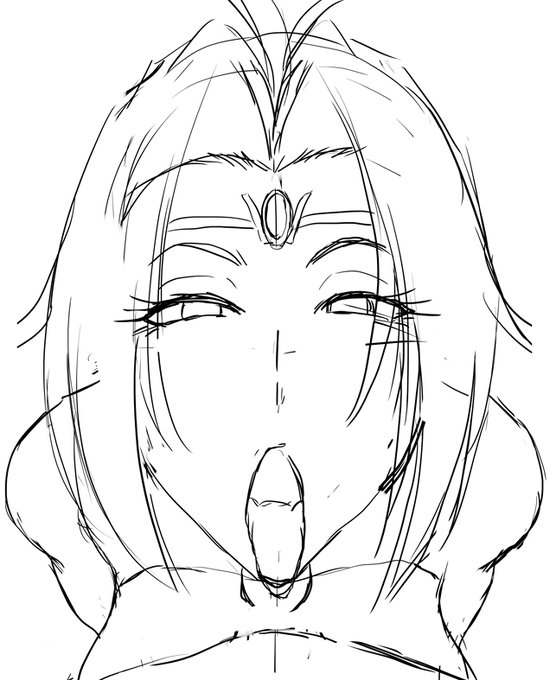 ファンティア絵を描いてるのでもう少し待ってくださいね 