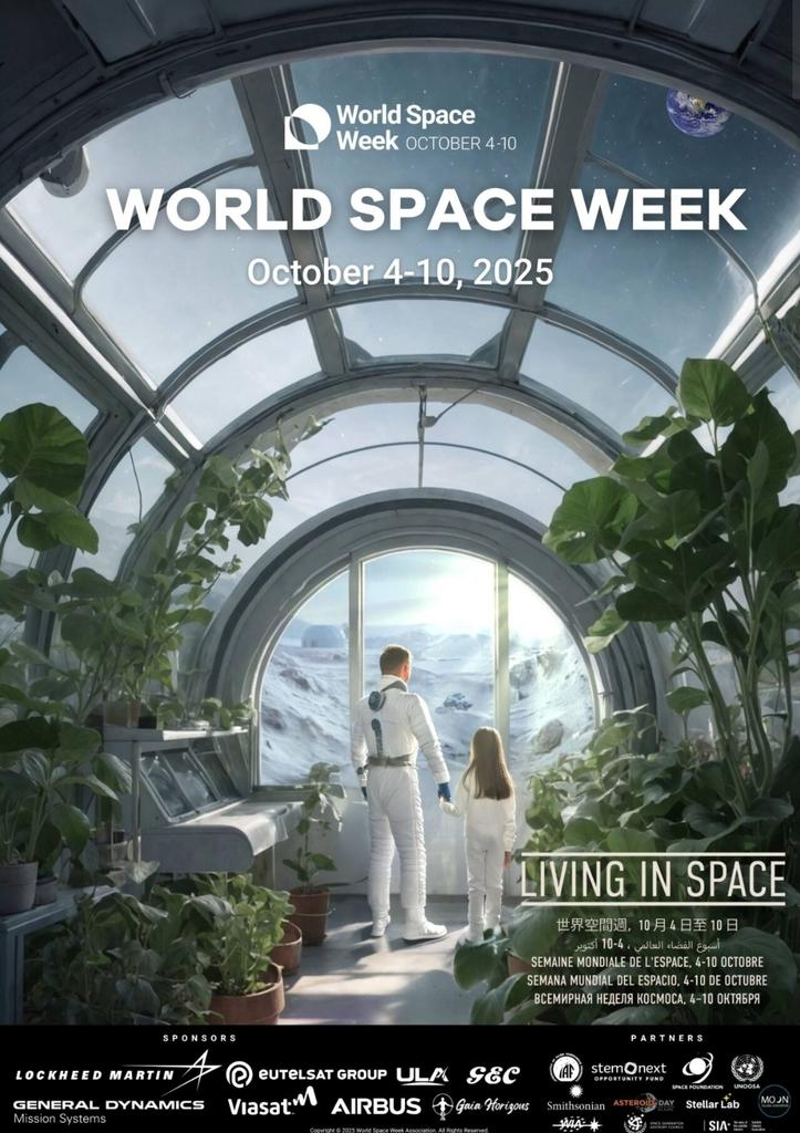 Narottam Sahoo (@narottamsahoo) on Twitter photo Welcome to World Space Week 2025 | Theme: Living in Space!
As humanity prepares to build homes beyond #Earth, this yearโs theme reminds us that space is no longer a distant dream - itโs our next address.
<a href="/InfoGujcost/">Gujarat Council on Science & Technology ๐ฎ๐ณ</a> proudly celebrates #WorldSpaceWeek with inspiring outreach Welcome to World Space Week 2025 | Theme: Living in Space!
As humanity prepares to build homes beyond #Earth, this yearโs theme reminds us that space is no longer a distant dream - itโs our next address.
<a href="/InfoGujcost/">Gujarat Council on Science & Technology ๐ฎ๐ณ</a> proudly celebrates #WorldSpaceWeek with inspiring outreach