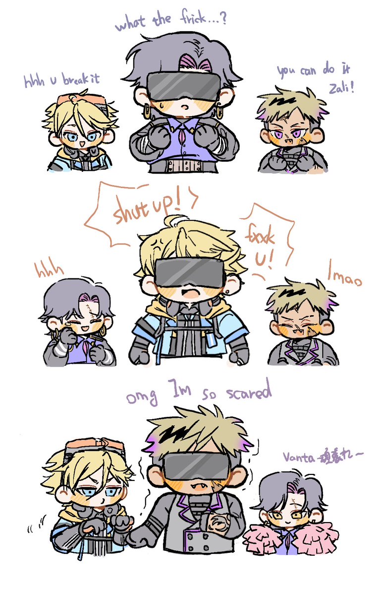 #zalillust #YuDrawWilson #Vantalism

The different reaction for game
