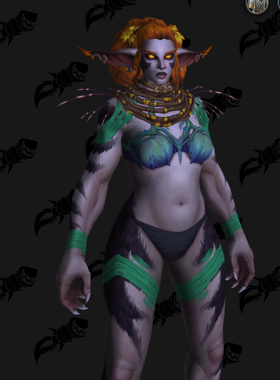 😭she's based on my au ra from final fantasy and i love her...