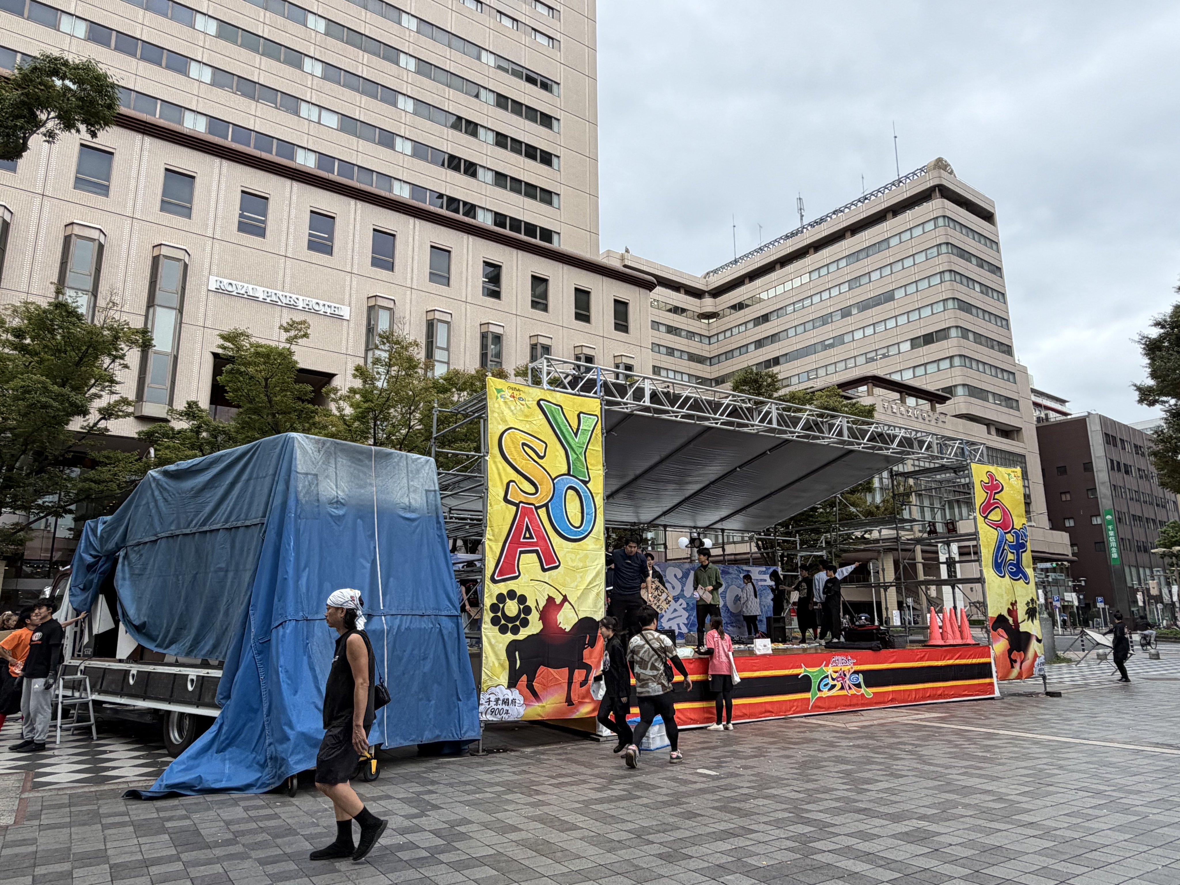 お祭り前日の夜 天地三期　 #6　天地無用 2023.7.23(日) 天神祭前夜祭 天満市場地車講(新旧顔合わせ式