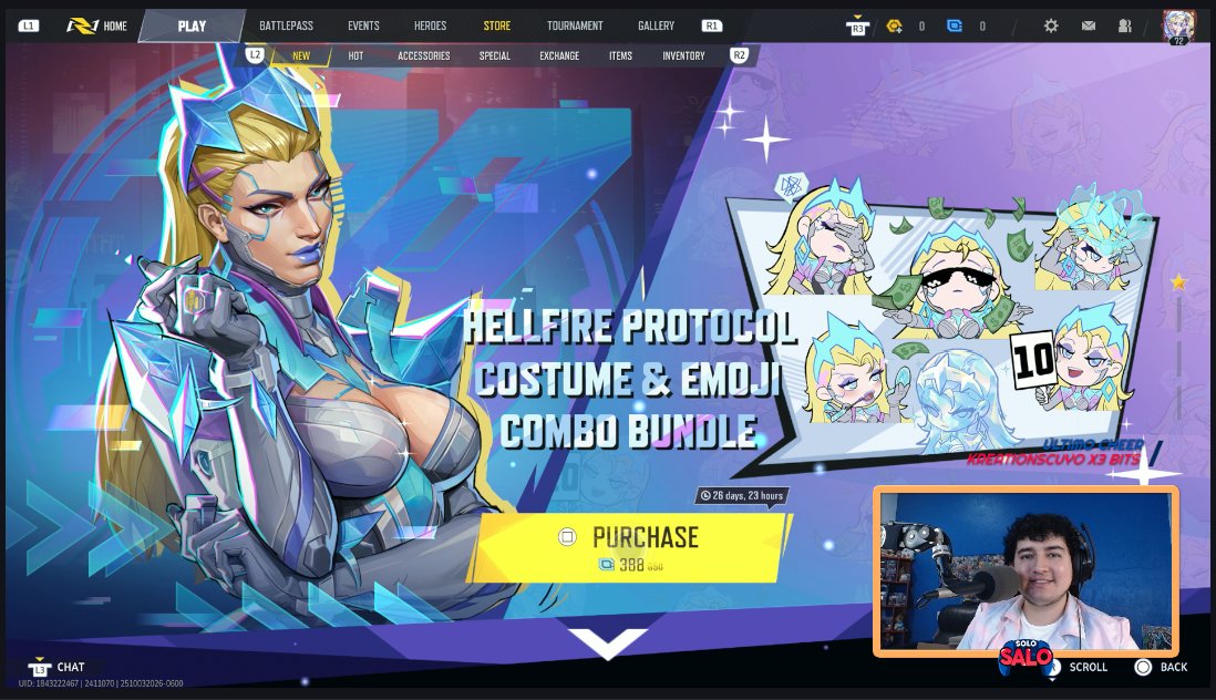 Me voy a tomar unas lindas vacaciones pero antes, tenemos un último stream de Marvel Rivals!