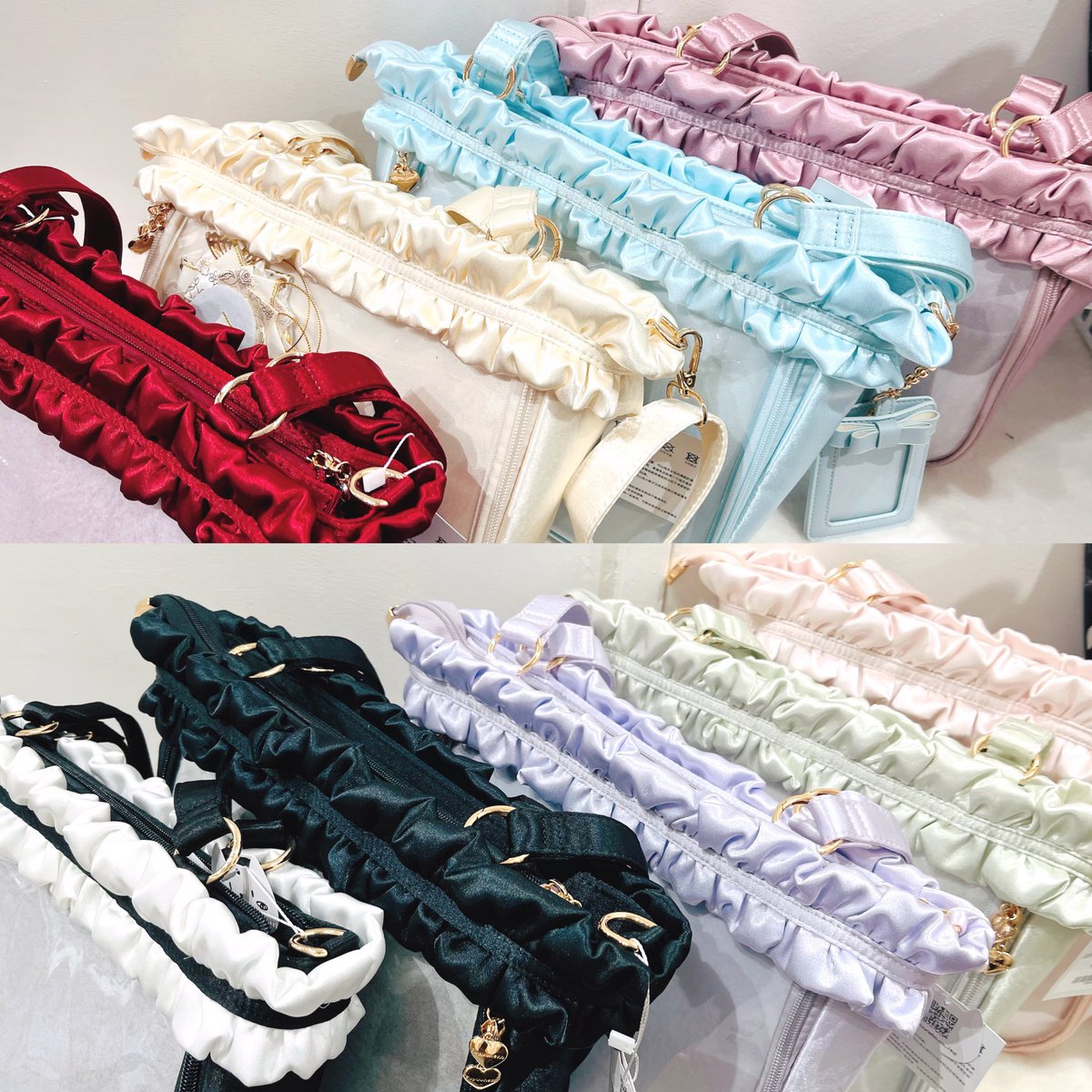 シェリー♡ SHELLY GLOW series ． C9 necklace ． 白蝶貝を四葉の