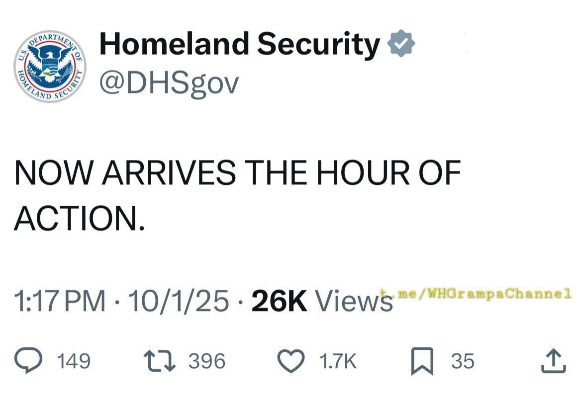 600 military judges are in Washington right now following the government is Shutdown ....

We are officially on OFFENSE....