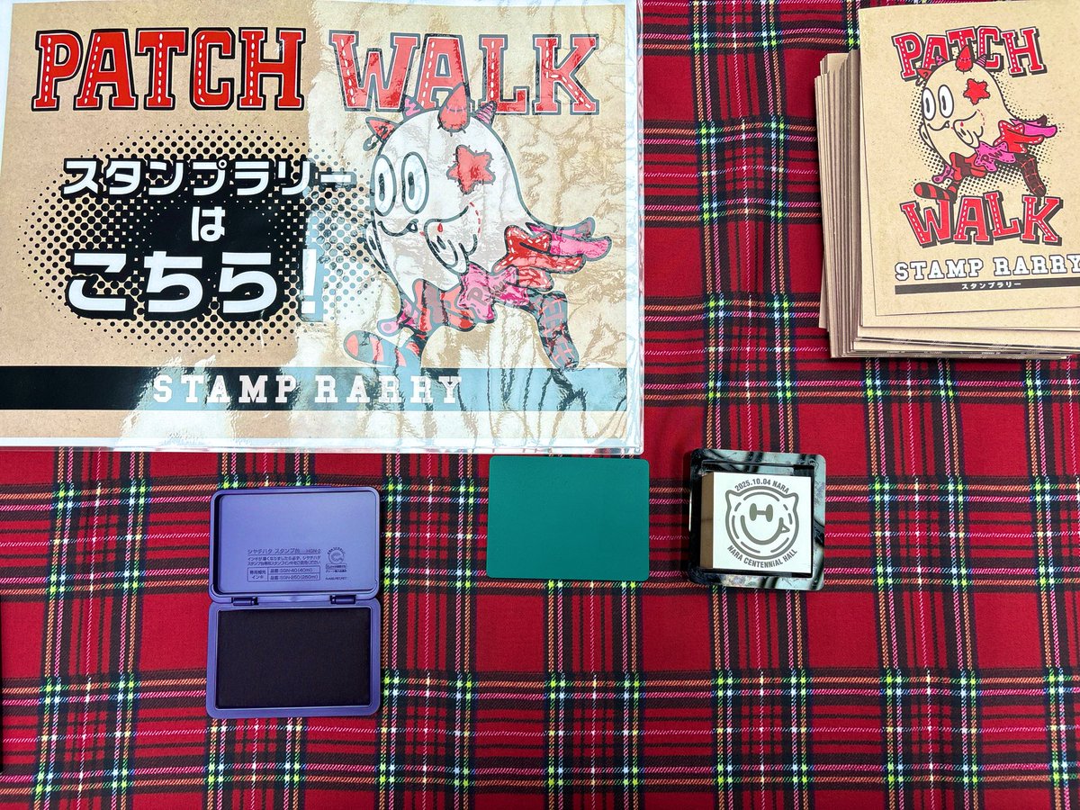 LiSA_STAFF's tweet image. 【PATCH WALKスタンプラリー】
グッズ販売時刻より会場にてスタンプラリーを開催！ぜひお越しください👣

#LiSAパッチウォークツアー
#LiSA_PWTOUR 
#LiSA2025PW