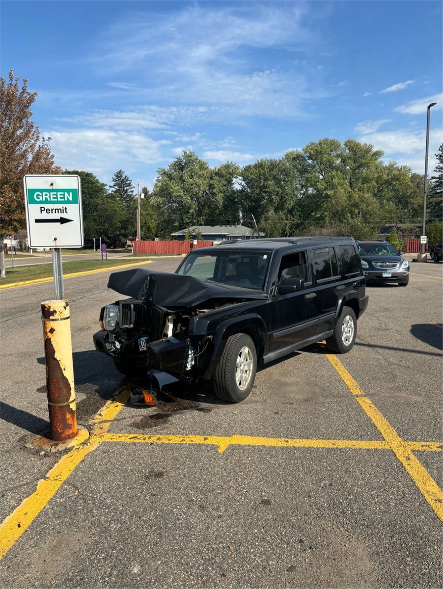 isaacRanders's tweet photo. Better luck next time honey 
#womendrivers https://t.co/ZMpSty2DvO