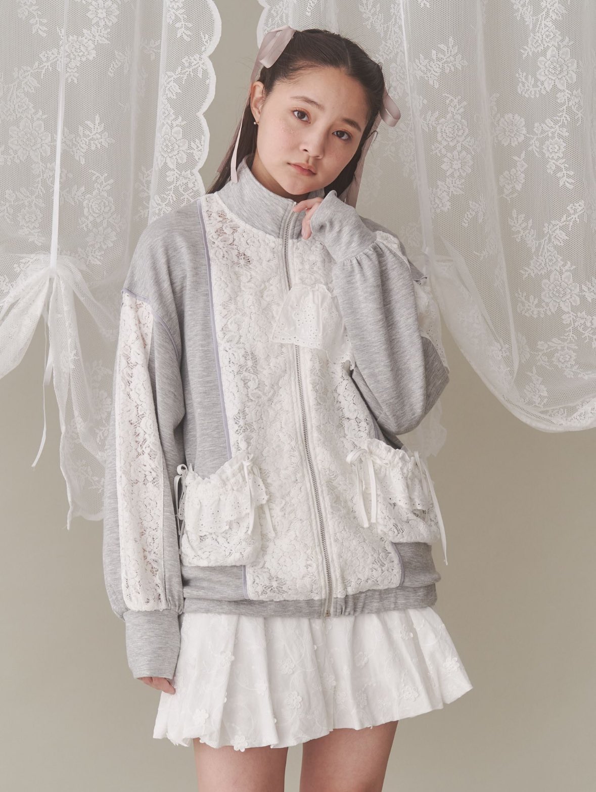 モカ様 merryjenny レースジャケットテーラードジャケット モカ様 merryjenny レースジャケットテーラードジャケット 春