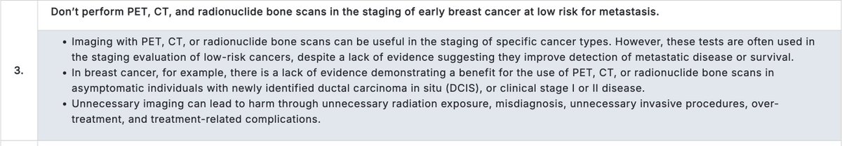 Esta mañana, en una actividad académica en Medellín, uno de los ponentes recomendó el uso rutinario de PET-CT en la estadificación de pacientes con cáncer de mama HER2 positivo (creo, para ser justos, que era en etapa II). Cuando lo interpelé sobre que en el Consenso de