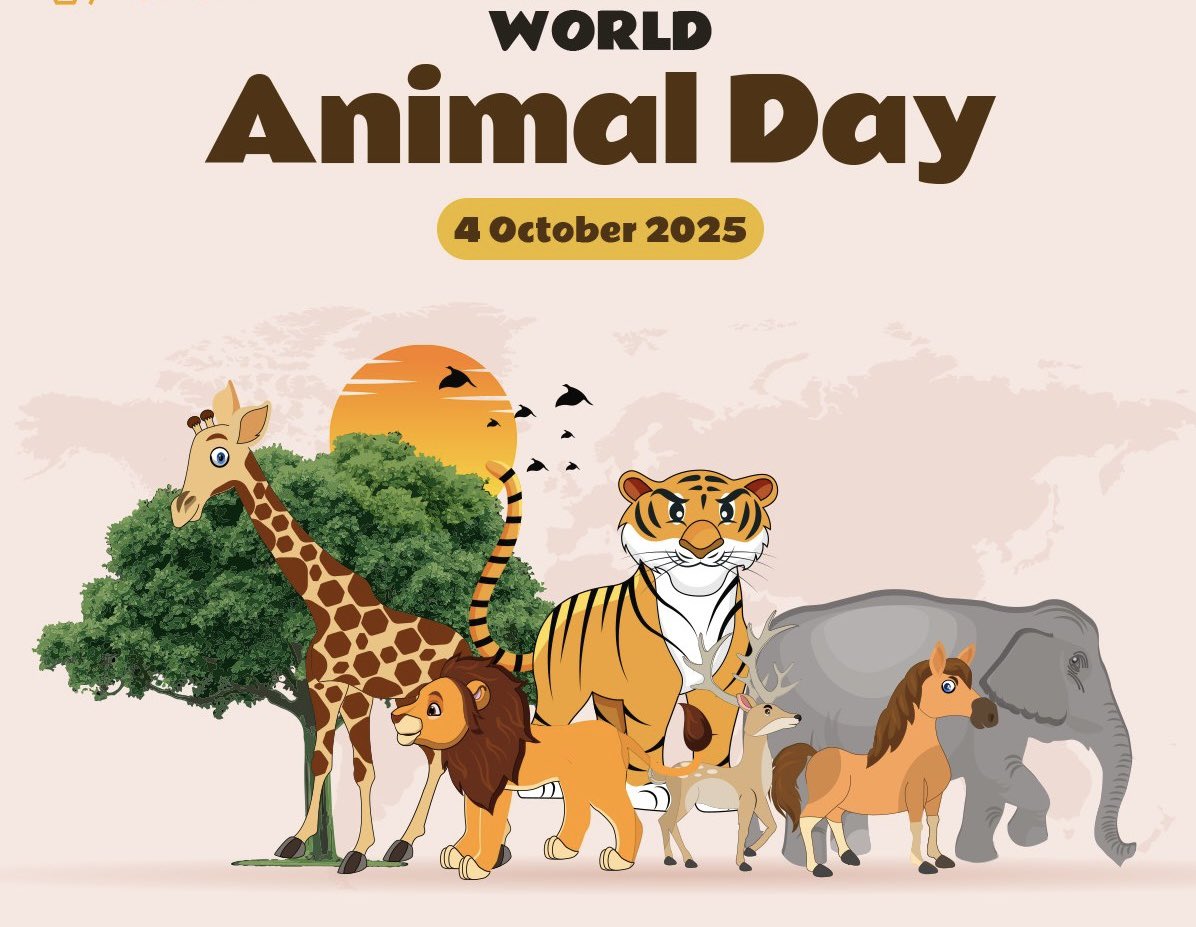 True prosperity lies in protecting the planet and its creatures.

Happy World Animal Day.

#WorldAnimalDay #AnimalDay #Nature #rahulbal