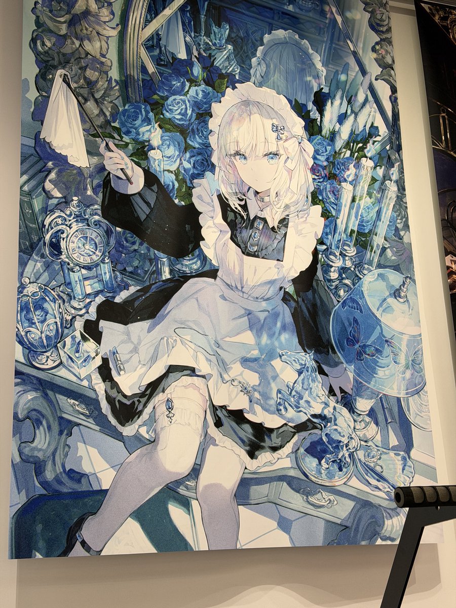 絵守未來 にもし イラストレーター 複製原画 たゆたう X-ART 絵守未來