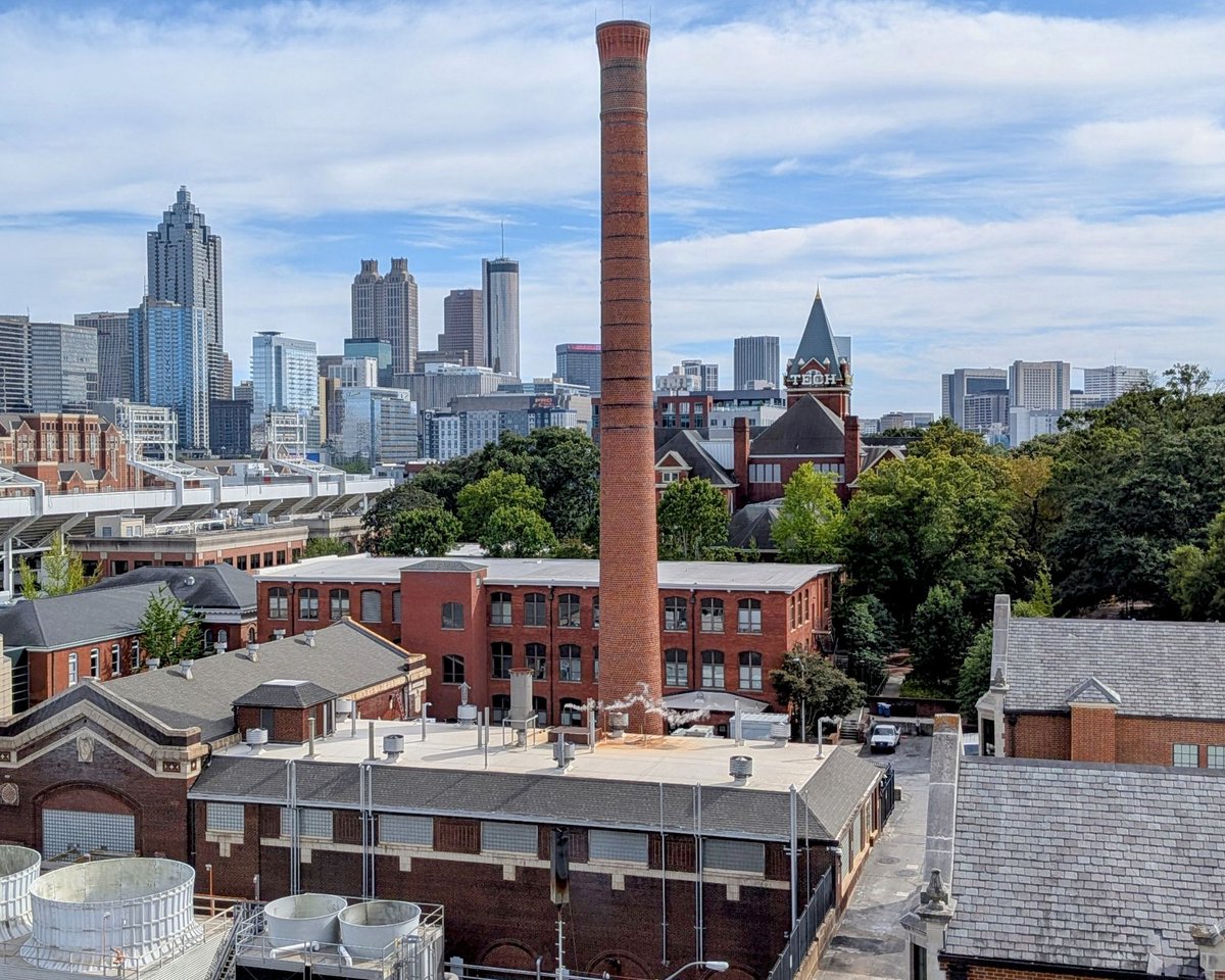 Views from the top of the Georgia Tech library today. The leaves are just starting to turn autumn colors! I'm hopeful that we're in for a lovely season change.