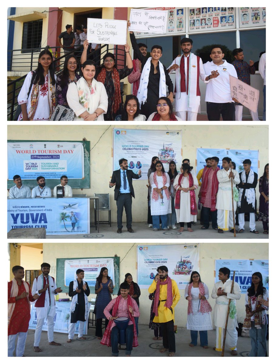 World Tourism Day Celebrations <a href="/AmityJaipur/">AmityUniversity(Raj)</a>