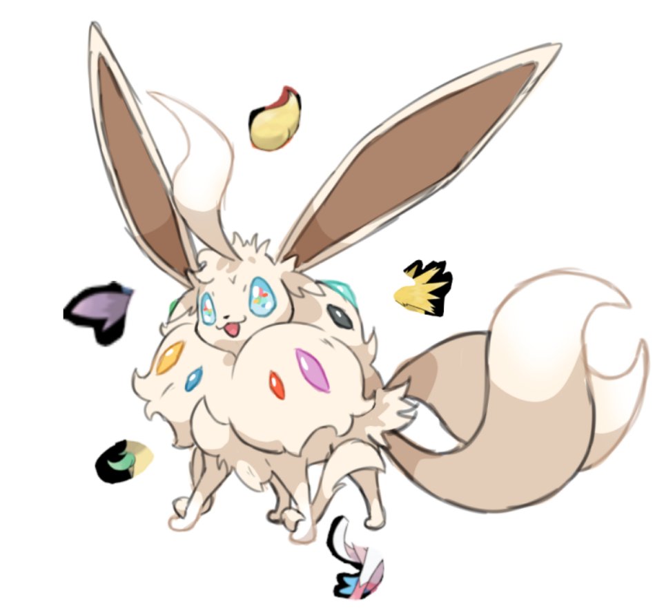 Mega Eevee   

'Non evolved Pkmn can't mega evolve' I don't care, just wanted to have fun!!! Now I'll go to sleep, argue with the wall