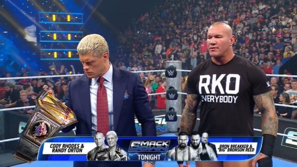 Randy Orton lives for hinting at him turning on Cody Rhodes. 👀

#SmackDown