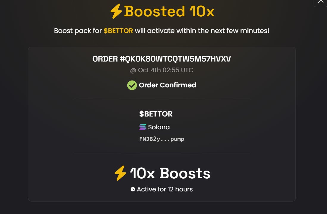 Bettorcoin_'s tweet photo. Dex paid family let's keep growing together!!!! $BETTOR is family https://t.co/7YJKM5gIGw