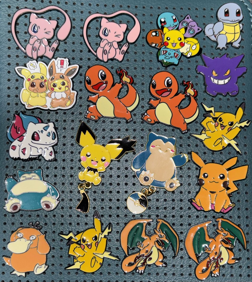 NEW POKEMON PINS  

Please ask for pricing on these ones. 

📦 Mailing BWMT $5 (covers $100 insurance)

Name it to claim it
$$-CashAppp/PayyPal